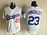 Los Angeles Dodgers #23 Adrian Gonzalez White 2016 Flexbase Collection Stitched Baseball Jersey,baseball caps,new era cap wholesale,wholesale hats